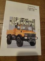 Mercedes Unimog folder, Ophalen of Verzenden, Zo goed als nieuw