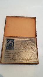 Antieke Glasnegatieven van bergen en mensen - 11 stuks 1917, Ophalen of Verzenden