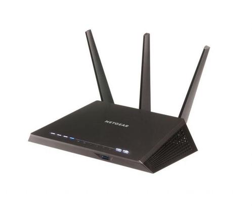 Netgear AC1900 Nighthawk Smart WiFi Router (R7000), Computers en Software, Routers en Modems, Zo goed als nieuw, Router met modem