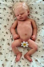 Full silicone baby’tje (reborn baby), Ophalen of Verzenden, Zo goed als nieuw, Pop