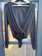 ZGAN overslagtop body van Pieces maat S, Kleding | Dames, Zwart, Ophalen of Verzenden, Zo goed als nieuw, Lange mouw