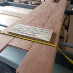 multiplank jatoba houten vloer, 17cm br. opp. 44m2, 100% OK, Doe-het-zelf en Verbouw, Ophalen, Vloerdelen of -planken, Zo goed als nieuw
