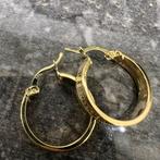 14k gouden oorbellen prachtig model versace, Sieraden, Tassen en Uiterlijk, Oorbellen, Ophalen of Verzenden, Nieuw, Goud