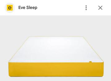 Eve sleep matras GEZOCHT 90x200 beschikbaar voor biedingen