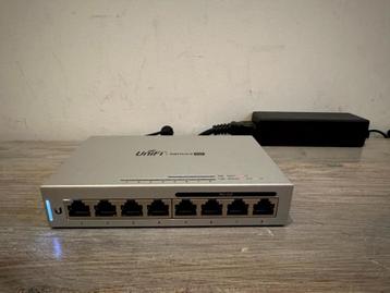Unifi US-8-60w – 8 poorts PoE switch - 4x PoE (Ubiquiti) beschikbaar voor biedingen