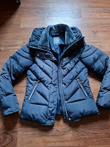 Geisha donker blauw winterjas. Maat 36. beschikbaar voor biedingen