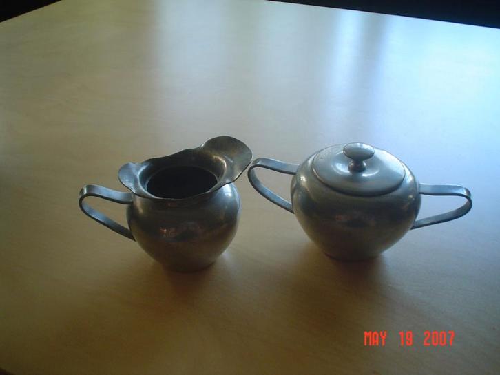 Tinnen Setje, Antiek en Kunst, Antiek | Tin, Verzenden