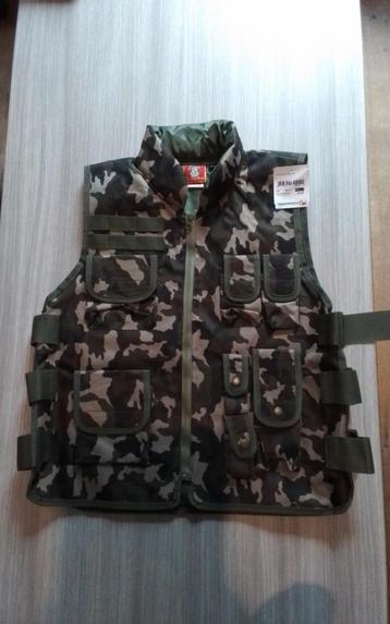 Camouflage Bodywarmer - Perfect voor Outdoor! beschikbaar voor biedingen