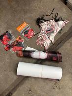 Halloween horror clown feest versiering, Ophalen of Verzenden, Nieuw, Versiering, Halloween of Griezel