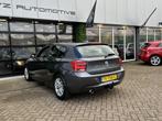 BMW 1-serie 116d EDE High Executive | Leder | Cruise | Navi, Auto's, BMW, Te koop, Zilver of Grijs, Geïmporteerd, 5 stoelen