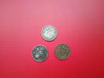 3x 5 cent (stuivers) uit 1950, 1953 en 1977, Ophalen of Verzenden, Koningin Beatrix, 5 cent, Losse munt