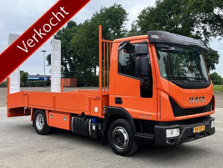 Iveco Eurocargo 80-160 Oprijwagen Euro 6 Airco Cruise contro, Auto's, Vrachtwagens, Bedrijf, Te koop, ABS, Airconditioning, Centrale vergrendeling