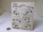 1979 Matchbox Walt Disney Series MICKY IN RACECAR (Op kaart), Ophalen of Verzenden, Mickey Mouse, Zo goed als nieuw, Beeldje of Figuurtje