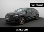 Audi Q4 Sportback e-tron 45 S Edition 82 kWh 286 PK | S-line, Auto's, Audi, Automaat, 12 maanden, Gebruikt, Zwart