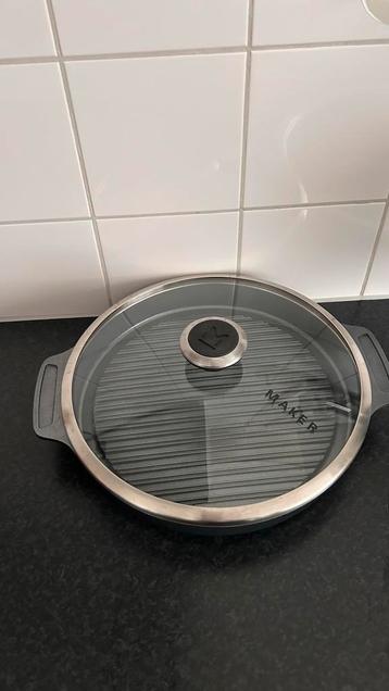 Grillpan - Perfect voor vlees en groenten! beschikbaar voor biedingen