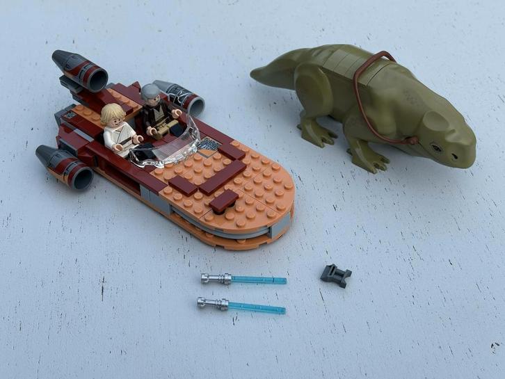 Star Wars Lego 75052 landspeeder met Dewback, Kinderen en Baby's, Speelgoed | Duplo en Lego, Zo goed als nieuw, Lego, Complete set