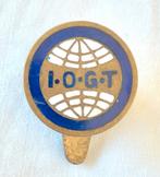 Duitse vrijmetselaars Guttempler knoopsgat speldje emaille, Ophalen of Verzenden, Gebruikt, Overige onderwerpen, Speldje of Pin