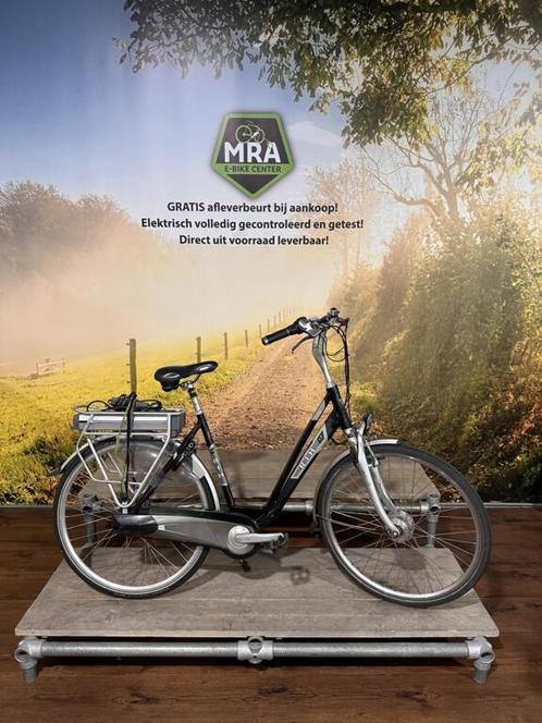 RIH Omega elektrische fiets met voorwielmotor, Fietsen en Brommers, Elektrische fietsen, Zo goed als nieuw, Overige merken, 50 km per accu of meer
