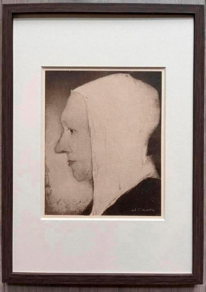 Jan Mankes 1889-1920 / Heliogravure Moeder - Jan Mankes, Antiek en Kunst, Kunst | Tekeningen en Foto's, Ophalen of Verzenden