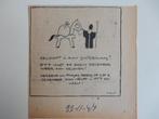 Jo Spier tekeningen PTT Sinterklaas/Kerstman 1947.uit krant., Verzamelen, Ophalen of Verzenden, 1940 tot 1960, Nederland, Knipsel(s)