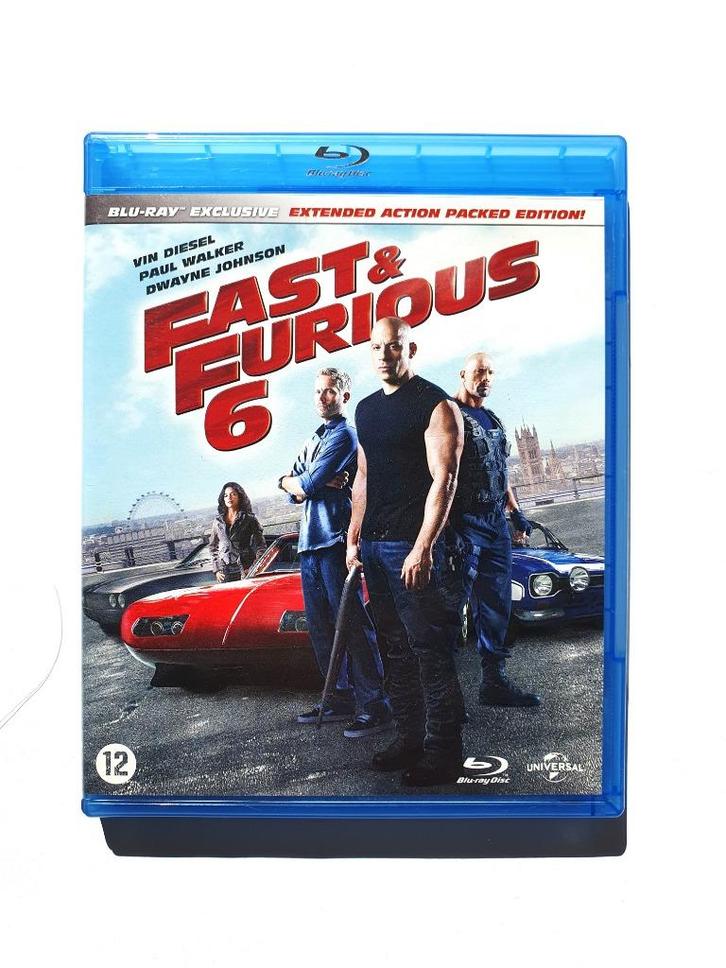 Fast & Furious 6, Cd's en Dvd's, Blu-ray, Zo goed als nieuw, Actie, Ophalen of Verzenden
