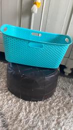 Wasmand curver turkoois, Ophalen, Zo goed als nieuw, Wit