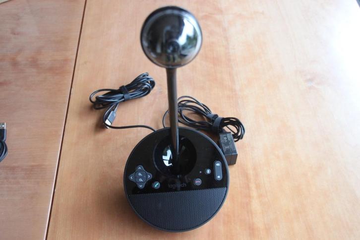 Logitech BCC 950 Video Conference Cam, Computers en Software, Webcams, Zo goed als nieuw, Bedraad, MacOS, Windows, iOS, Zoomfunctie
