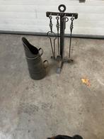 Haart set, Ophalen, Zo goed als nieuw, Vrijstaande haard, Houthaard