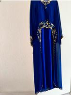 Complete Set: Avondjurk (42/44), Schoenen (38), Tas & Sjaal, Ophalen of Verzenden, Zo goed als nieuw, Blauw, Handtas