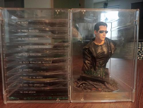 The Ultimate Matrix 10-disc dvd box set met mini-buste, Cd's en Dvd's, Dvd's | Overige Dvd's, Gebruikt, Boxset, Vanaf 16 jaar