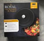 Royal Van Kempen en Begeer Gietijzere pan 28cm, Ophalen, Nieuw, Gietijzer, Koekenpan of Braadpan