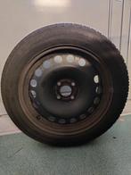 4 Winterbanden 195/55 R16 Semperit op velg, Ophalen, 16 inch, Banden en Velgen, Winterbanden