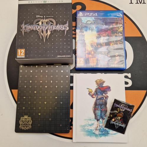 Kingdom Hearts 3 III - Deluxe Edition PS4, Spelcomputers en Games, Games | Sony PlayStation 4, Zo goed als nieuw