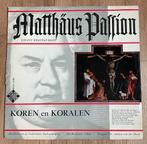 MATTHÄUS PASSION - Anthon van der Horst ( LP 1973 NL ), Cd's en Dvd's, Vinyl | Klassiek, Orkest of Ballet, Gebruikt, Classicisme