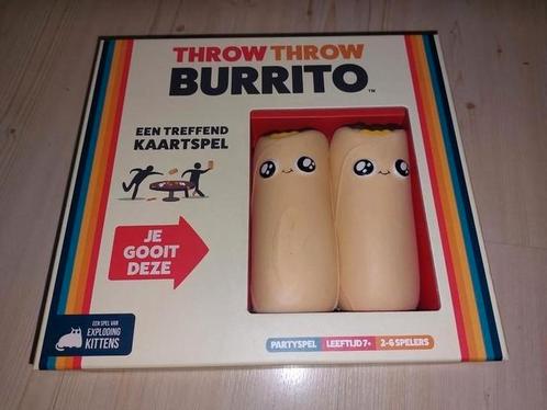 Throw Throw Burrito zgan, Hobby en Vrije tijd, Gezelschapsspellen | Overige, Zo goed als nieuw, Ophalen of Verzenden