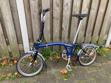 Brompton vouwfiets / 3 versnellingen / met beurt en garantie beschikbaar voor biedingen