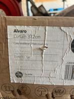 Alvaro curtain matt white - 372cm breed NIEUW, Ophalen of Verzenden, Nieuw, Veranda