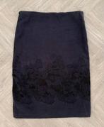 Donker blauw/ zwarte Kokerrok maat M!, Kleding | Dames, Maat 38/40 (M), Overige kleuren, Verzenden, Zo goed als nieuw