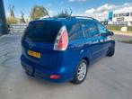 Mazda 5 2.0 Business 7 persoons APK 8-2026, Auto's, Mazda, Stof, Gebruikt, Zwart, Blauw