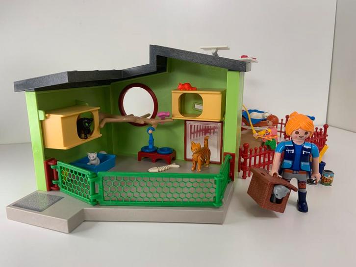 Playmobil 9276 Kattenverblijf (compleet met doos), Kinderen en Baby's, Speelgoed | Playmobil, Gebruikt, Ophalen of Verzenden