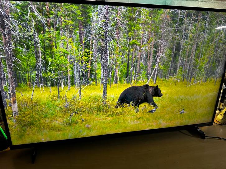 Philips 43" 4K Ambilight Smart TV, Audio, Tv en Foto, Afstandsbedieningen, Gebruikt, Origineel, Game console, Ophalen