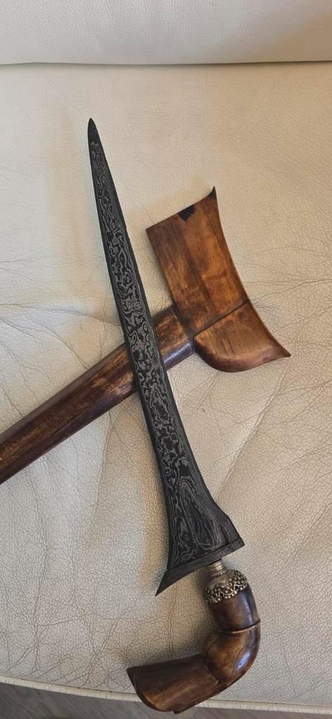 Antieke Kris Keris - Indonesisch Ceremonieel Wapen, Antiek en Kunst, Kunst | Niet-Westerse kunst, Ophalen of Verzenden