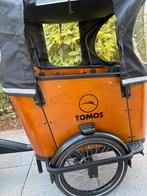 Elektrische Bakfiets met Huif Tomos, Fietsen en Brommers, Fietsen | Bakfietsen, Ophalen, Nieuw, 4 kinderen of meer, Elektrisch