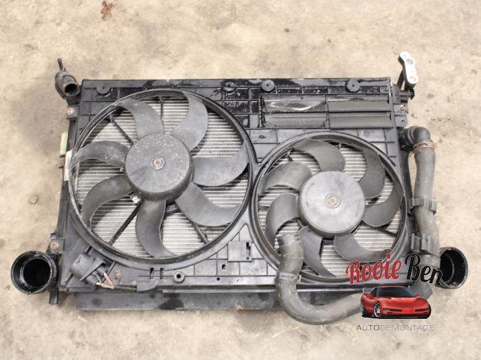 Koelerset van een Volkswagen Tiguan, Auto-onderdelen, Airco en Verwarming, Volkswagen, Gebruikt, 3 maanden garantie, Ophalen of Verzenden