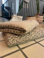 Madame Stolz stoel kussens / matras kussens, Ophalen of Verzenden, Zo goed als nieuw, Beige, Rechthoekig