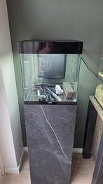 Aquarium ciano pro 40 52l zwart incl black marble meubel, Ophalen of Verzenden, Zo goed als nieuw, Leeg aquarium