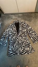 Nieuw zebra print Blazer maat L, Kleding | Dames, Jasjes, Kostuums en Pakken, Ophalen of Verzenden, Nieuw, Maat 38/40 (M), Zwart