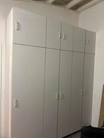 Grote witte kledingkast met deuren, Huis en Inrichting, Ophalen, Overige materialen, Gebruikt, 200 cm of meer
