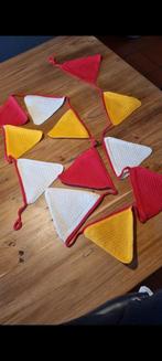 Oeteldonkse Gehaakte Vlaggenlijn - 2.7 Meter, Tuin en Terras, Deurmatten, Ophalen of Verzenden, Nieuw, Overige materialen, Binnen