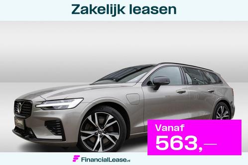 Volvo V60 2.0 T6 Plug-in hybrid AWD Plus Dark Long Range, Auto's, Volvo, Bedrijf, Lease, Financial lease, V60, ABS, Achteruitrijcamera